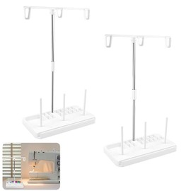 Three Cones Spool Stand Sewing Thread Holder Spool Stand Spool Holder for Sewing Machine Domestic Embroidery (2 PCS)