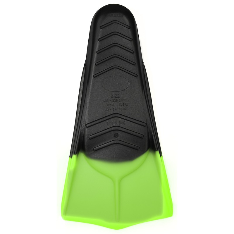Aqua-Speed ® Short Training Fins Diving Fins Flippers Training, Green
