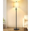 JUNNAI Floor Lamps for Living Room, Modern Floor Lamp Adjustable