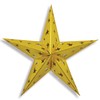 Beistle 24-Inch Gold Dimensional Foil Star