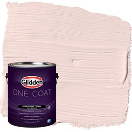 Glidden Exterior Paint + Primer: Pink/Ballet Slipper, One Coat, Flat, 1-Gallon