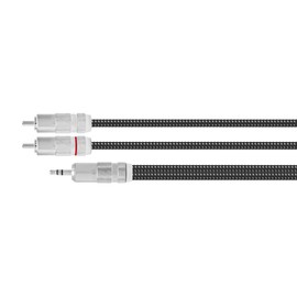 OYAIDE HPSC-35R 1.3m 3.5 Stereo Mini to RCA Cable