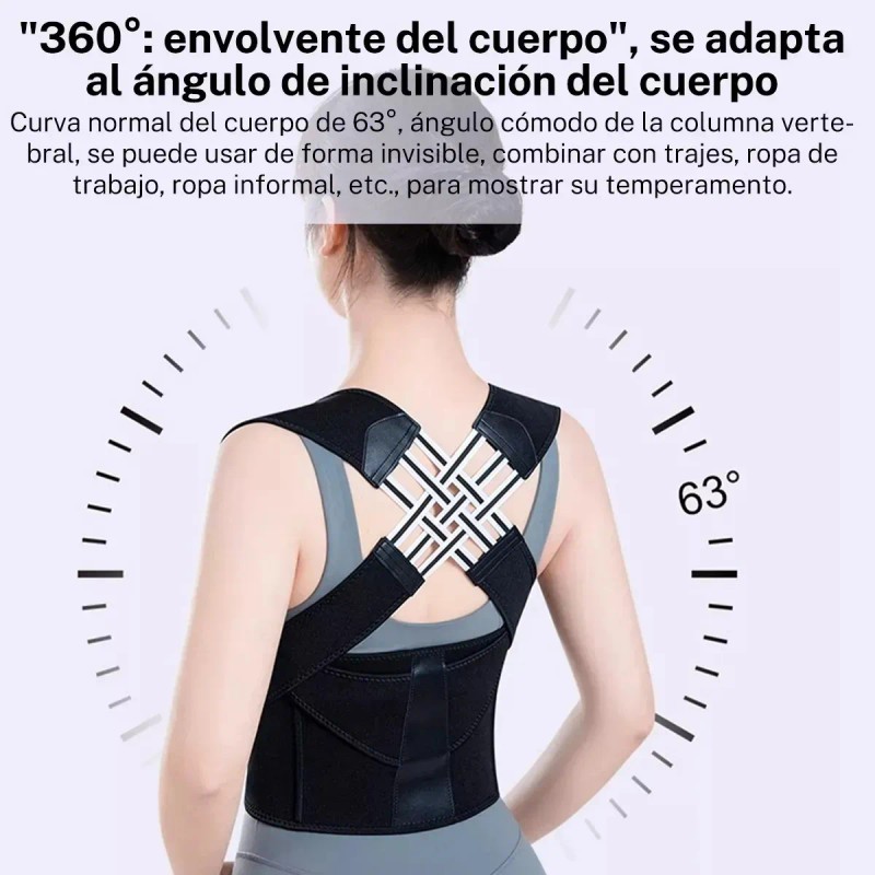 Corrector Postura Espalda Para Hombre Y Mujer Ajustable Faja