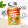 Turmeric and Ginger Gummies | 60 Vegan Gummies in Natural