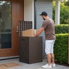 Greesum 52 Gallon Large Outdoor Package Delivery Box for Porch,
