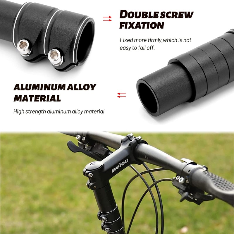 Ruikdly Handlebar Riser Bicycle Stem Height Adapter Handlebar Riser Made