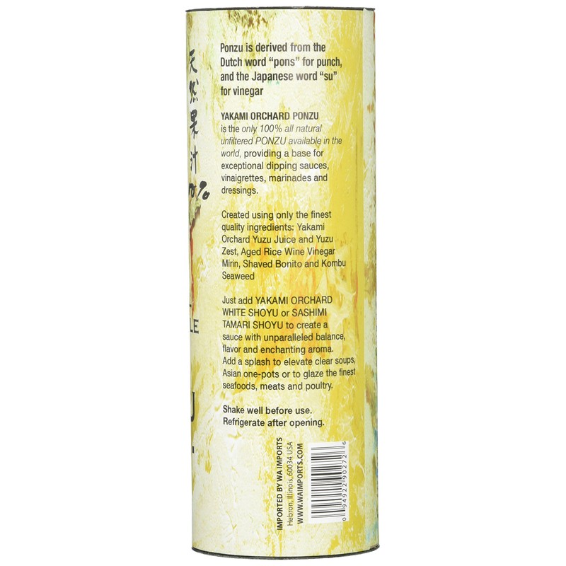 Yakami Orchard All Natural Japanese Ponzu, 12 Ounce