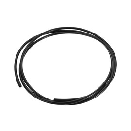 uxcell Nylon Line Hose Tube, 8mm(0.31") ID x 10mm(0.39") OD 3 Meter 9.8ft PA6 Nylon Tube Pneumatic Air Brake Tubing for Fluid Transfer Black