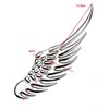SKS Distribution® 3D Chrome Stainless Steel Wings Car Emblem Decal