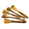 EMNA - 5-Piece Olive Wood Kitchen Utensils Set | Approx.