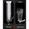 Water-Saving Shower Head with Stop Button, Shower Head Rain Shower