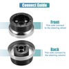 QUARKZMAN 5 & 6 Hole Steering Wheel Hub Adapter for