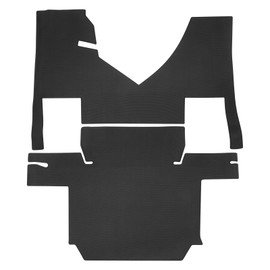 Mixsuper Floor Mats All Weather Floor Liners for Freightliner Cascadia 2022-2025 Truck Accessories Heavy Duty Black 4PCS Set