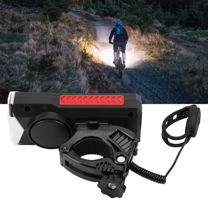 Ultra Bright Bicycle Front Light Set Bike USB Rechargeable Waterproof