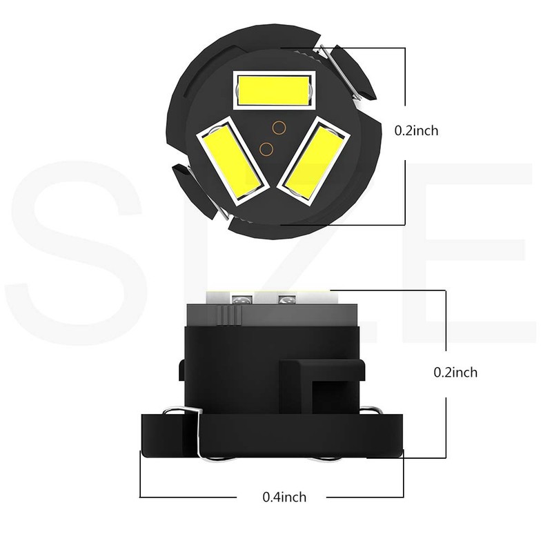 SMD AC Climate Heater Control LED Light Bulbs Kit Replacement