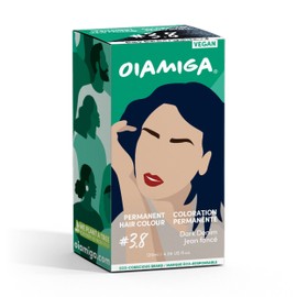 Oiamiga Dark Denim Permanent Hair Colour, 120 ML