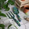 Fork and Trowel Garden Tool Set - William Morris Larkspur