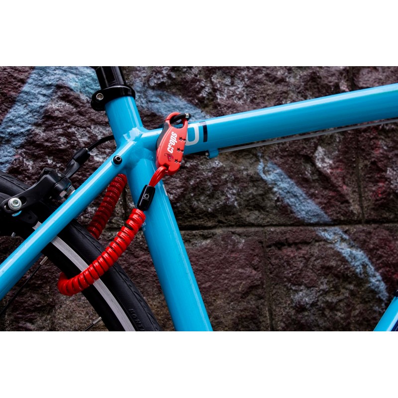 Crops Memory Cable Bicycle Lock Q-BIRO | 0.08 inch (2