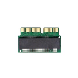 Suckoo for MacBook AIR Pro 2013 2014 2015 2016 2017 A1465 A1466 A1398 A1502 to NVME M-Key M.2 PCIE 4.0 3.0 SSD Hard Drive 2230 2242 2260 2280 Gold Finger Adapter Expansion Card Green