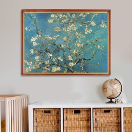 Puzzle 1000 Pieces Adult Almond Blossom by Vincent Van Gogh 70 x 50 cm Puzzles for Adults Classic Puzzles 1000 Pieces Adults Van Gogh Puzzles Heavy Adults 1000 Pieces