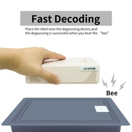 Aoeeki Deactivator for 58Khz EAS System Security Tag Sticker Detector Sound&Light Alarm,Anti-Theft Label for EAS Systems in Retail Stores Boutiques Supermarkets