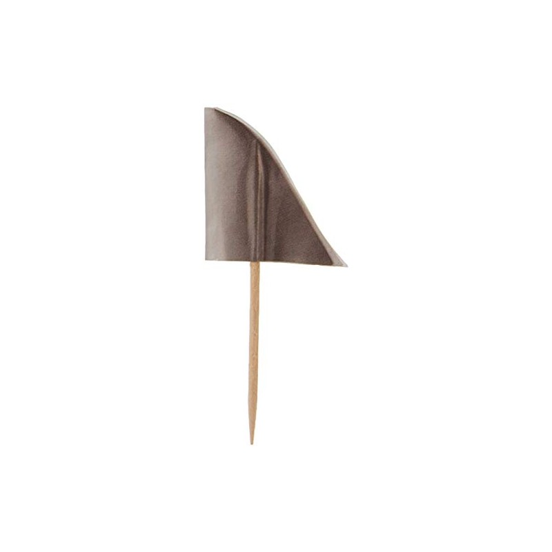 Beistle 50 Piece Shark Fin Food Picks Under The Sea