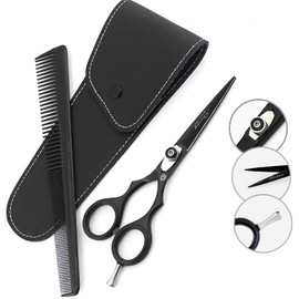 Professional Hairdressing Scissors Hair Scissor for Hairdressers Barbers Stainless Steel Hair Cutting Shears - For Salon Barbers, Men, Women, Children and Adults