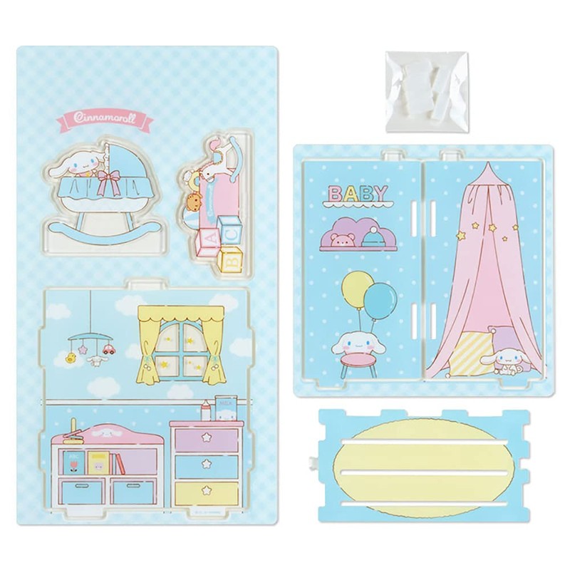 Sanrio 868868 Cinnamoroll Acrylic Stand Room Baby Room (Enjoy Idol)