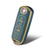 WORCAS Soft TPU Key Fob Cover Case Compatible with Mazda