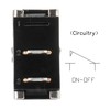 Heschen Metal Toggle Switch Flick Flip, KN3D-101, 12V 25A On/Off