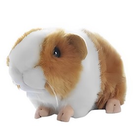 MIMIA Guinea Pig Morumore Plush Toy, Present, Small Animals, Fluffy, Large, Cute, Realistic, Children, Pets, Rats, Mouse, Sheeting Mats, Animal Doll (Guinea Pig)