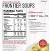 Frontier Soups Homemade In Minutes thai wai Coconut Curry, 6.25