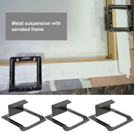VGOL Picture Frame Hooks Prongs Hanger Stretcher Frame Picture Hooks Wall Mount Metal Sawtooth Stretcher Hanging Photo Panels Pictures Canvas Albums Artworks Pack of 10