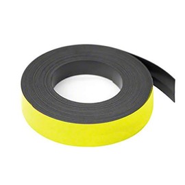 Magnet Expert® Yellow 19mm wide x 0.76mm thick Magnetic Gridding Tape (5 Metre Length)