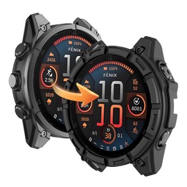 OVERSTEP Case Cover Compatible with Garmin Fenix 8 51mm Solar,Soft Anti Drop Replacement Protective Cases Smart Watch Accessories.