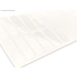 TOUGH GIRLS | 20 Tradional Nail Polish Strips (Clear Gloss)