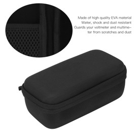 Multimeter Case Hard Travel Case Replacement with Mesh Pocket for KAIWEETS TRMS 6000 Multimeter, Digital Multimeter Case, Multifunction EVA Hard Carrying Case (Case Only)