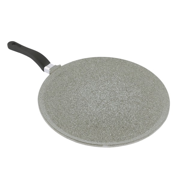 Mopita 20cm/7.87" Non-Stick Cast Aluminum Crepe Pan, Small, Grey