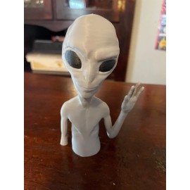 Jenesis 3D Printing Paul Alien Action Figure! 5" Tall!