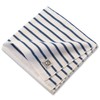 Quanzhou Towel, Bath Towel, Simple Style, Small, White/Blue, 50 x
