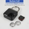 UMIK UMIKSMART Combination Lock with Code, Smart Padlock 6-Digit Password