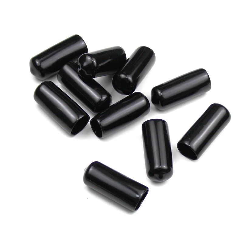 PolyMath Snooker Tip Cover Cue Protector, 10pcs Pool Cue Tip