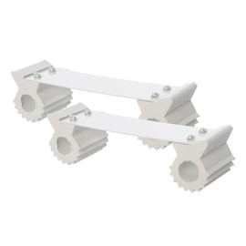 Dreambaby Under Door Gripper - Anti Door Slam & Finger Pinch - White - 2 Pack - Model F179