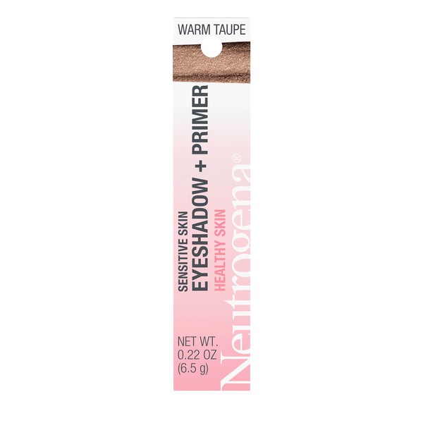 Neutrogena Sensitive Skin Eyeshadow + Primer, a Longwearing, 2-in-1 Metallic