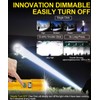 Rechargeable Flashlight High Lumens- Super Bright Magnetic Flash Light with