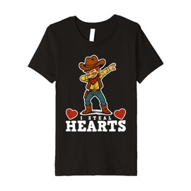Kids I Steal Hearts Cowboy Gadgets Boys Party Favors Birthday Premium T-Shirt