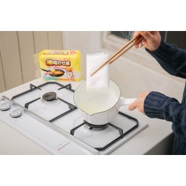 Cotton Lab Oil Absorbing Team, 30 Sheets (10 Sheets x 3 Packs), Oil Treatment, Waste Oil Treatment, Kitchen Cleaning, Frying Food [Bulk Purchase]