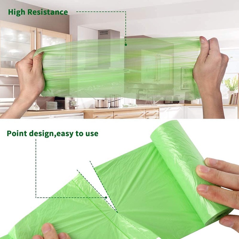 Small Trash Bags 1.2 Gallon 丨 100 Count Trash Bag