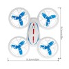 2.4G Drone Remote Control Aircraft LED Light Quadcopter 360 Degree