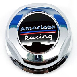American Racing Center Cap Chrome Outlaw II, 2.82"